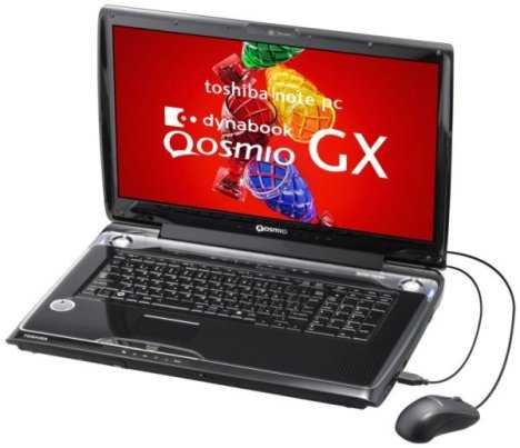 Ноутбуки Toshiba Dynabook Qosmio GX и FX