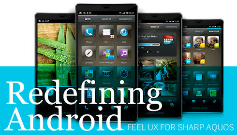 Новая оболочка Android от компании Sharp