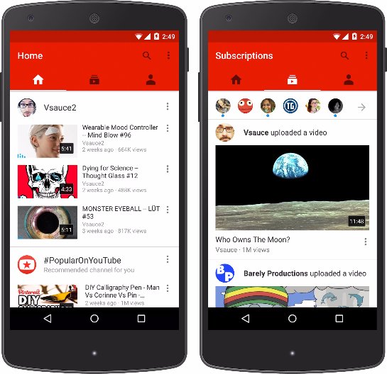 Google обновило мобильное приложение YouTube Google обновило мобильное приложение YouTube
