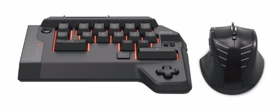 Компания Hori разработала клавиатуру и мышку для PlayStation 4 Компания Hori разработала клавиатуру и мышку для PlayStation 4