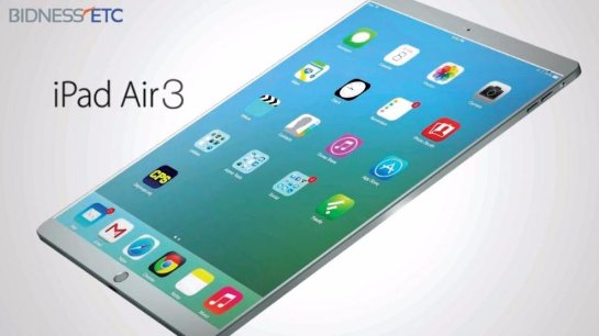 Новые данные о новинке iPad Air 3