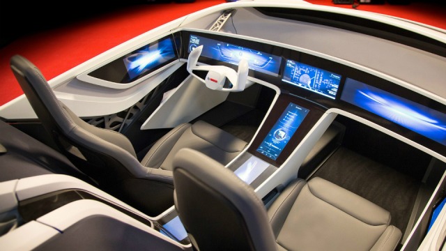 Bosch показала приборную панель «умного авто»
