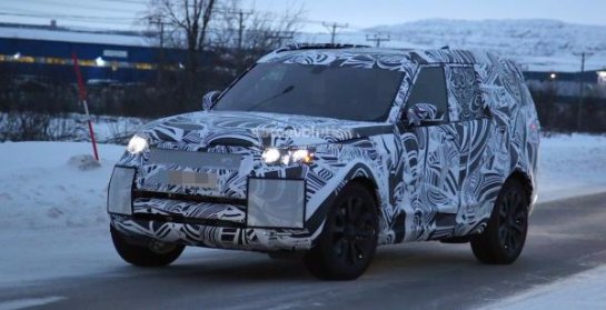 Новый Land Rover Discovery замечен на зимних тестах (фото)