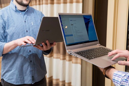 Компания Samsung изобрела ноутбук-конкурент MacBook