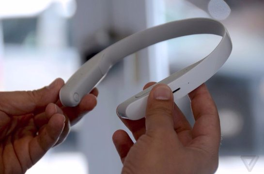 Sony Concept N- наушники, которые не нужно надевать на уши