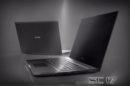 Стали известны характеристики ноутбука EVGA SC17 Gaming