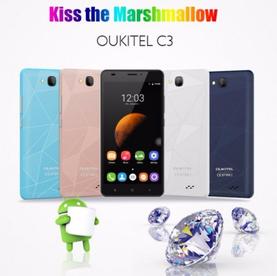 Oukitel C3- бюджетник с необычным дизайном Oukitel C3- бюджетник с необычным дизайном