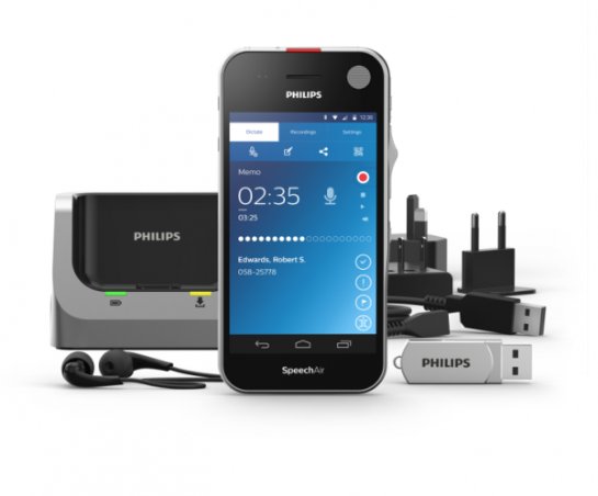 Philips SpeechAir- диктофон на Android Philips SpeechAir- диктофон на Android