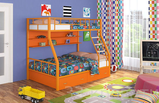 Двухэтажные кровати для детей и взрослых