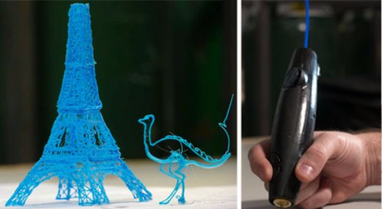 В Великобритании появился 3D-маркер, которым можно рисовать картины