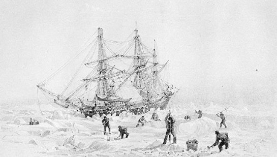 В Арктике обнаружили известный корабль, который ушел на дно 170 лет назад