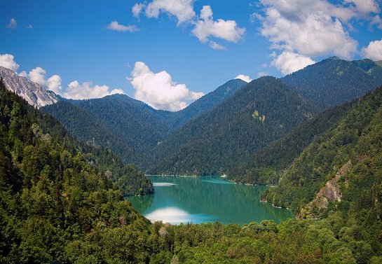 Достопримечательности Абхазии: озеро Рица