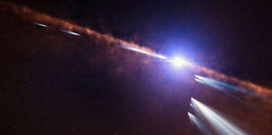 Ученые рассказали, когда Земля может пострадать от роя комет