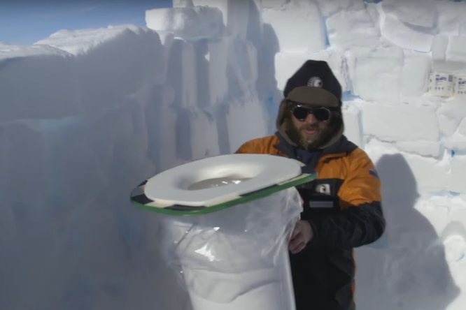 Как работают туалеты в Антарктиде