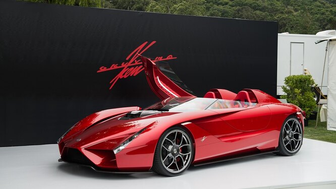 Kode57 Enji: восхитительный спидстер от дизайнера Ferrari