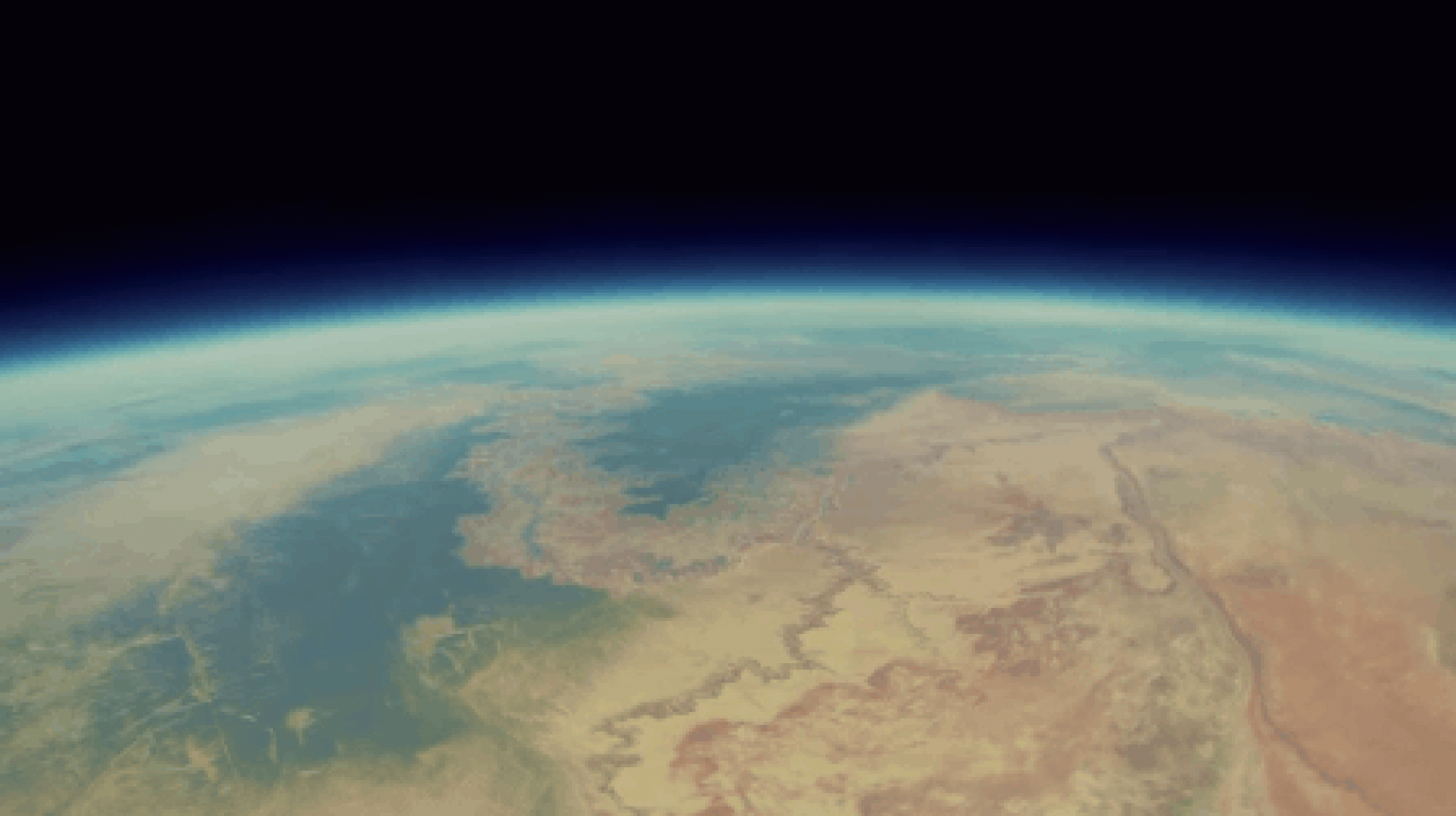 Видео от первого лица: падение в Большой Каньон из стратосферы