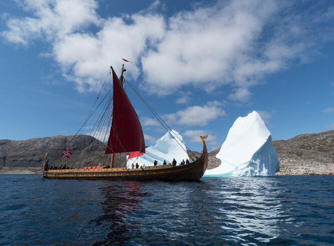 Как викинги пересекли Атлантику на настоящем драккаре в XXI веке