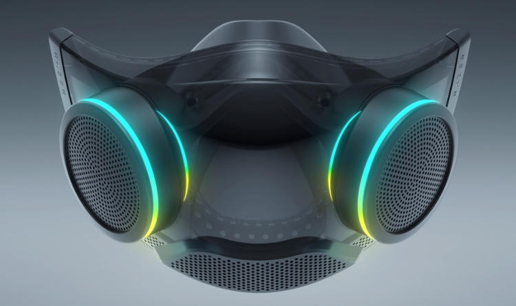Razer представила защитную маску Zephyr Pro — теперь не только с подсветкой, но и с громкоговорителем