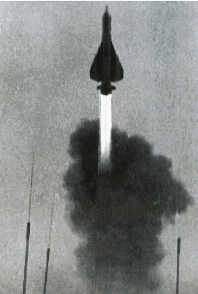 Советская стратегическая сверхзвуковая ракета "Метеорит"