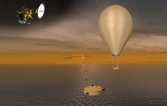 Peter John Acklam. Это судно было разработано в рамках миссии НАСА Titan Mare Explorer по исследованию углеводородных морей на самой большой луне Сатурна, Титане — одним из немногих тел Солнечной системы, на поверхности которого могут, благодаря плотной атмосфере, существовать жидкости. Проект так и не получил одобрения НАСА, так что этой лодке не суждено покинуть земной причал