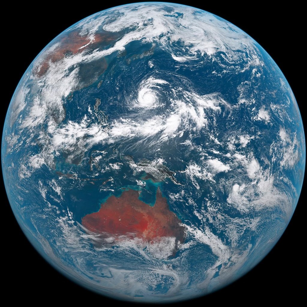 Как выглядят сутки на Земле из космоса