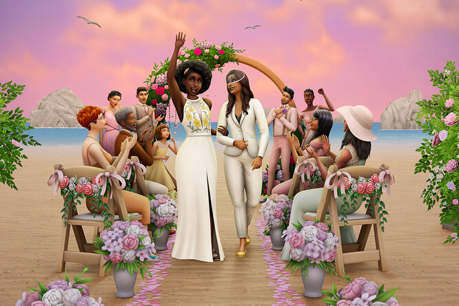 Дополнение The Sims 4 «Свадебные истории» не выйдет в России из-за возможности устроить ЛГБТ-свадьбу
