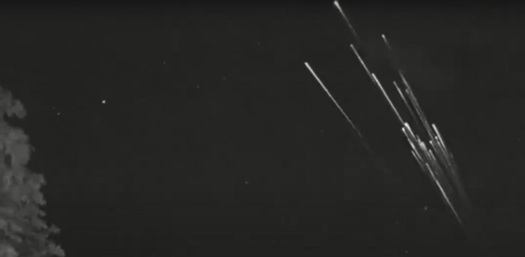 Видео дня: «огненная смерть» спутников Starlink в атмосфере Земли