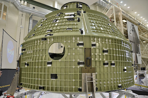 NASA представило космическую капсулу ORION