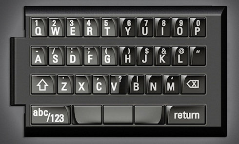 Физическая клавиатура Spike для iPhone