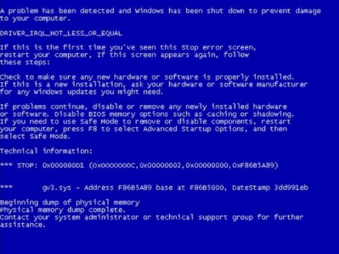 Антивирус SONAR обрушил компьютеры с Windows XP 0602-antivirus-sonar2