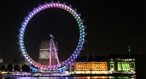 London Eye станет индикатором олимпийского настроения London Eye станет индикатором олимпийского настроения
