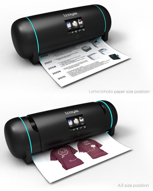 Принтер Retractable – цветная компактность