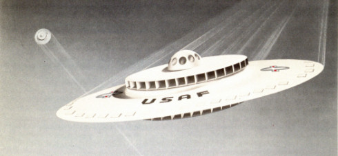 Летающая тарелка создавалась в США в 1956 году