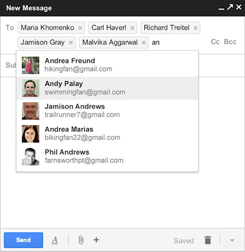 Обновление Gmail: пишем письма по-новому