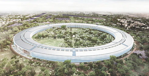 Строительство «космической» штаб-квартиры Apple откладывается