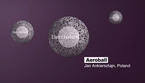 На «Electrolux Design Lab 2012» победил проект «Aeroball»