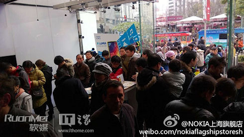 В Китае восторженно встретили Nokia Lumia 920