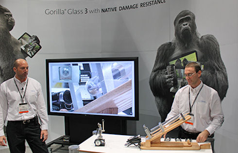 Corning провела презентацию Gorilla Glass 3