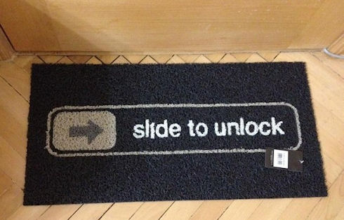 Apple запатентовала кнопку «slide to unlock»