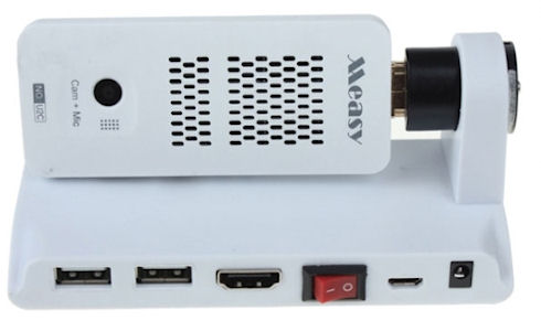 Measy U2C – компактный компьютер с веб-камерой и док-станцией