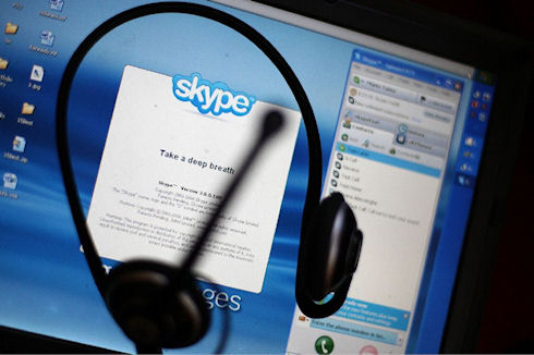 Российские спецслужбы прослушивают разговоры в Skype