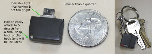 Внешний слот для SD-карт Mini MicroSD Reader