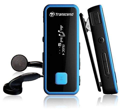 Transcend MP350 - MP3-плеер для фитнеса