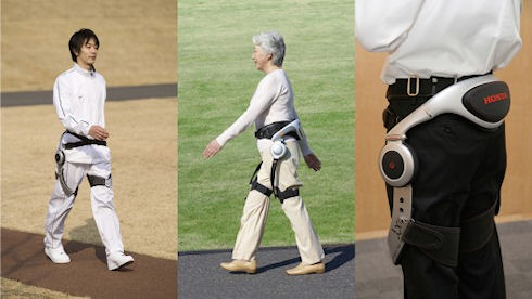 Новый экзоскелет Honda Walking Assist Device Новый экзоскелет Honda Walking Assist Device