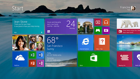 Первые скриншоты Windows 8.1