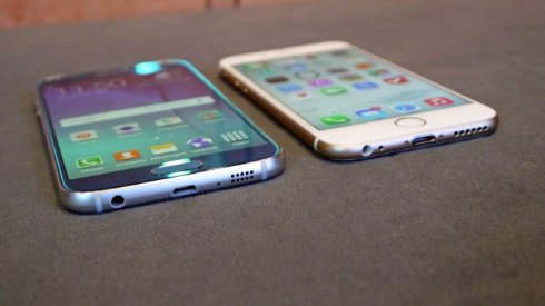 iPhone 6 против Galaxy S6: сравнение дизайна флагманов