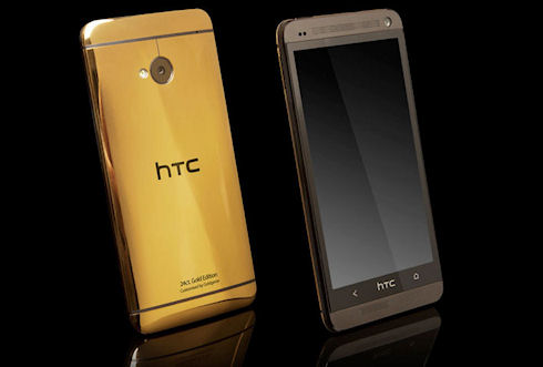 Золотой HTC One