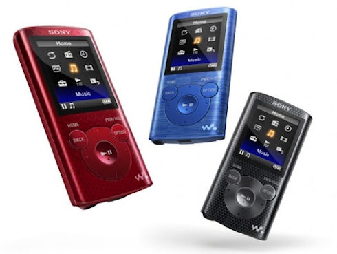 В июле поступят в продажу новые плееры Sony Walkman NWZ-E580 и NWZ-E380