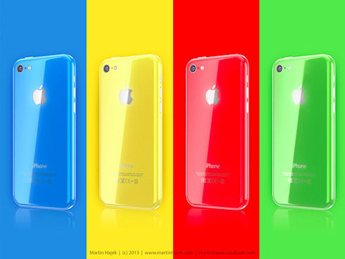 Новые фотографии корпусов дешевого и цветного iPhone