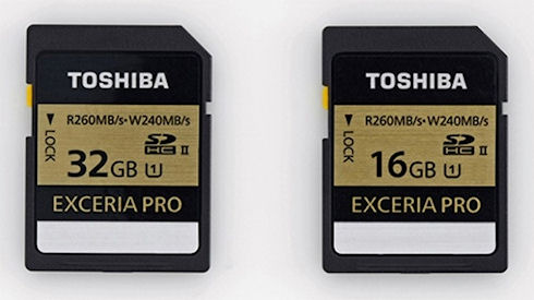Toshiba создала самые быстрые в мире карты памяти